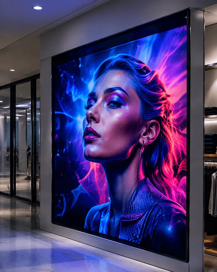 Backlit Fabric Displays